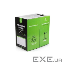 Кабель мережевий Vinga UTP Cat6 CCA 4 pairs 305 m outdoor (VCDCU6CA305OU)