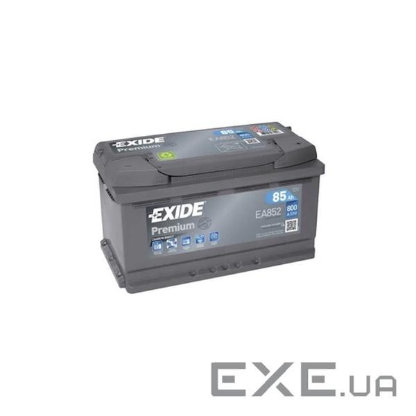 Акумулятор автомобільний EXIDE PREMIUM 85A (EA852)