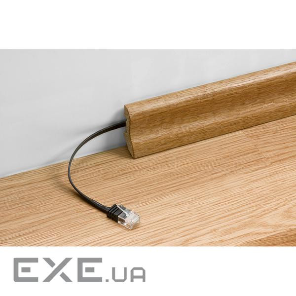 Патч-корд неекранований RJ45 UTP5e 15.0m,patch AWG30/7 Flat D=1.5x6.0mm,білий (75.09.3364-10) (75.09.3364-10)