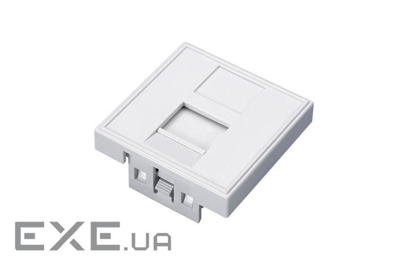 Модульна вставка OK-net, 45х45 1 порт (OK-MI108)