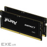 Kingston DRAM 32GB 4800MT/s DDR5 CL38 SODIMM (Kit of 2) FURY Impact EAN: 740617326 (KF548S38IBK2-32)