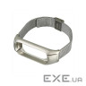 Ремінець для фітнес браслета BeCover Metal для Xiaomi Mi Smart Band 5 Silver (705147)
