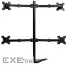 Кріплення настільне для 4-х моніторів VINGA TD22-1054 10"-32" Black