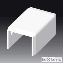 З"єднувач для LHD 25х20 білого кольору, Серія LHD, ПВХ (8912_HB)