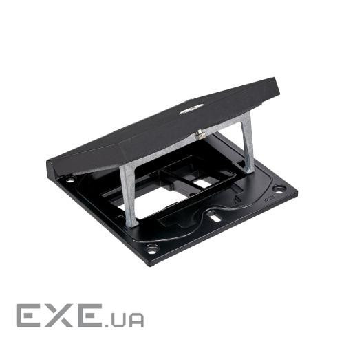 Люк до підл коробки IP66 1,5хK45 місце 1хRJ45 Keystone, спрощ доступ, чорний (indoor) (KFH101/74)