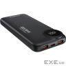 УМБ Choetech 10000mAh 22,5W PD 2xUSB-A, USB-C чорна (M15-B791-ACBK-NG)