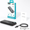 УМБ Choetech 10000mAh 22,5W PD 2xUSB-A, USB-C чорна (M15-B791-ACBK-NG)