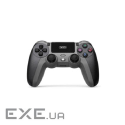 Геймпад бездротової XO GP6 A для PS4 Bluetooth / Wired, 17 кнопок, (Grey / Green), 3.7V, 600mAh, 200