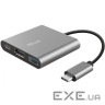 Концентратор Trust Dalyx 3-in-1 Multiport USB-C (23772)