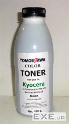 Тонер KYOCERA TK-550/825/865/880/895/8315 100г Black Tomoegawa (TG-KM5200B-100)