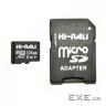 Карта пам'яті microSDXC, 128Gb, Class10 UHS-3, Hi-Rali, SD адаптер (HI-128GBSD10U3-01)