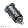 Зарядний пристрій Acefast 1xUSB-C PD65W + 1xUSB black (6974316284963)