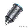 Зарядний пристрій Acefast 1xUSB-C PD65W + 1xUSB black (6974316284963)