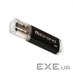 Flash drive MIBRAND Cougar 4GB Black (MI2.0/CU4P1B)