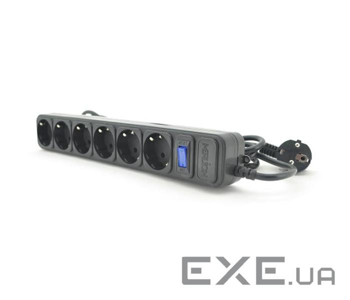 Подовжувач MERLION B618 Black 1.8м