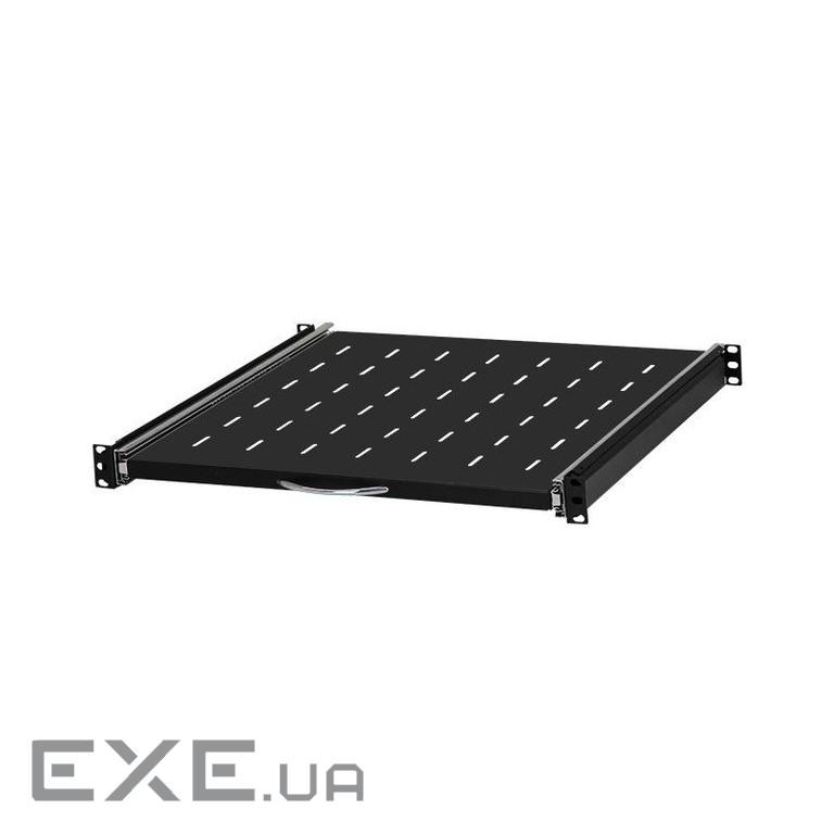 Полиця висувна MIRSAN 19, 1U, для клавіатури та миші, глибиною 400-600 мм (MR.HRKPC.01 RAF) (MR.HRKPC.01 RAF)