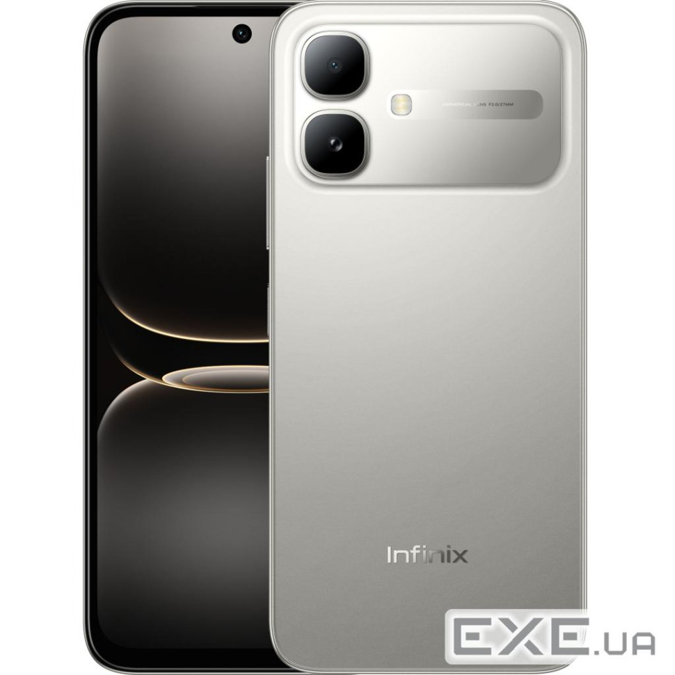 Мобільний телефон Infinix Smart 20 4/128Gb Polaris Titanium (4894947122613)