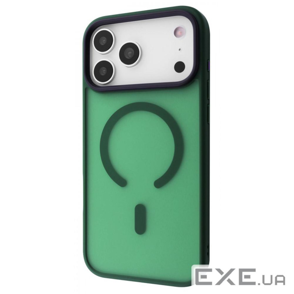 Чехол WAVE Matte Insane Case with Magnetic Ring iPhone 17 Pro Max/18 Pro Max green (64346 green)