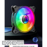Вентилятор GAMEMAX FN-12Rainbow-Q-Infinity Black