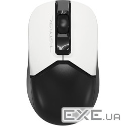 Миша бездротова A4Tech Fstyler FB12S (Panda), USB, колір чорний + білий