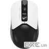 Миша бездротова A4Tech Fstyler FB12S (Panda), USB, колір чорний + білий