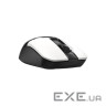 Миша бездротова A4Tech Fstyler FB12S (Panda), USB, колір чорний + білий