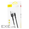 Дата кабель USB 2.0 AM to Lightning 2.0m 1.5A gold-black Baseus (CALKLF-CV1)