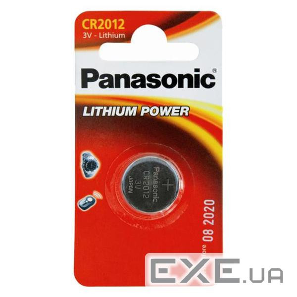 Батарейка CR 2012 Panasonic (CR-2012EL/1B)