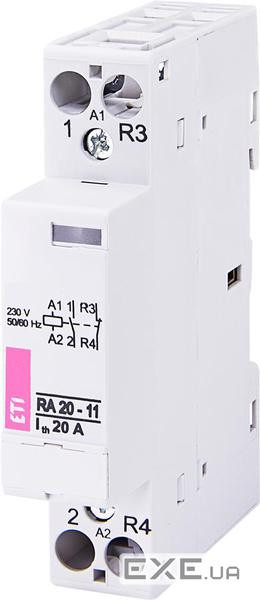 Контактор ETI RA 20-11 230V AC (2464097)