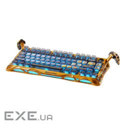 Клавіатура механічна GravaStar Mercury K1 Pro 80keys, GravaStar x Kailh Speedy Mint, B (GSK1PRO YLW)