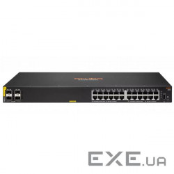 Комутатор мережевий HP CX 6000-24GPOE-4SFP (R8N87A) (R8N87A)