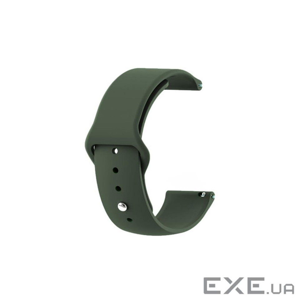 Ремінець до смарт-годинника Armorstandart Silicone Watch Strap 20mm Khaki (ARM60522)