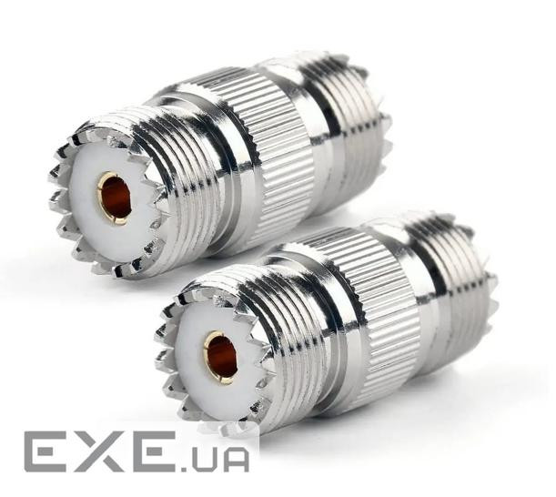 Перехідник UHF Female (мама-мама, гніздо-гніздо) з двох сторін ціна за 1 шт (YT42312)