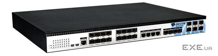 Центральний термінал BDCOM P3600-16E EPON OLT 16xPON, 4x1G RJ45, 4x1G SFP, 6x10G/1G SFP+, AC220V BDCOM P3600-16E EPON OL
