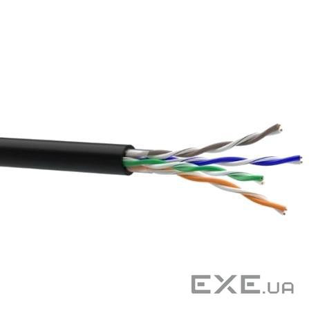 Кабель UTP cat 5e, бухта 305 м вуличний 2хпарний (4х жил. * 0,50) (OK-Net 2*2*0,50КПП-ВП (100))