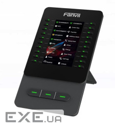 Модуль розширення Fanvil EM60, 1xUSB-C, 1xUSB-A, 4.3 кольоровий екран, до 60 DSS клавіш для V65, V66