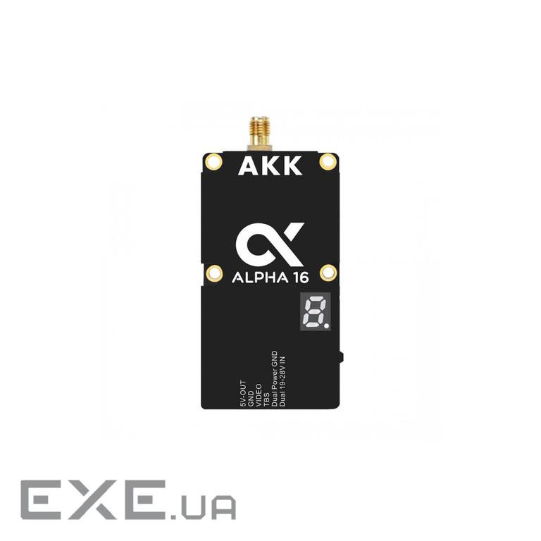 Відеопередавач (VTX) AKK Alpha 16W 4.9G-6G 96CH (A16)