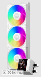 СРО PсCOOLER DC360 PRO ARGB Display білий IntelLGA 20XX/1700/1200/115X/1851 AMD (DC360Pro-WHAWXY-GL)