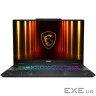 ноутбук 17.3FMI_144Hz/R5 240/16/512/RTX 5060 8GB/D OS/Translucent Black MSI Cyborg (9S7-17UL32-039)