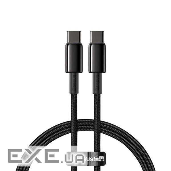 Дата кабель USB-C to USB-C 2.0m 100W black Baseus (CATWJ-A01) (CATWJ-A01 2м)
