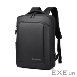 Рюкзак для ноутбука 17.3" ColorWay Practical, Black (CW-BPP173-BK)