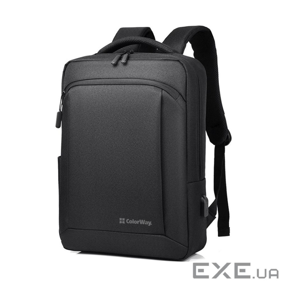 Рюкзак для ноутбука 17.3" ColorWay Practical, Black (CW-BPP173-BK)