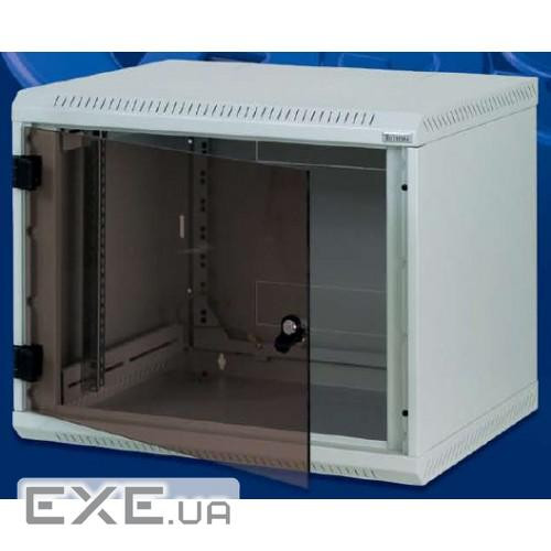 19 "настінний шафа, односекційний 9U, (520x600x400мм) (RUA-09-AS4-CAX-A1)