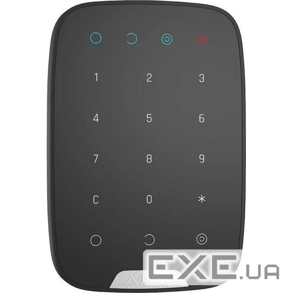 Клавіатура до охоронної системи Ajax KeyPad black (000005653)