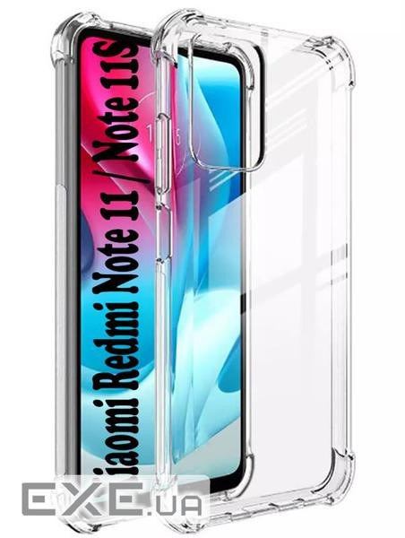 Чохол-накладка BeCover Anti-Shock для Xiaomi Redmi Note 11/Note 11S Clear (707507)
