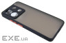 Чохол-накладка Dengos Matt для Xiaomi Redmi Note 13 Pro 5G Black (DG-TPU-MATT-142)