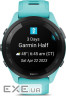 Смарт-часы Garmin Forerunner 265 Black Bezel with Aqua Case and Aqua/Black Silicone B (010-02810-12)