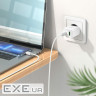 Мережевий зарядний пристрій HOCO C80A Plus Rapido PD20W+QC3.0 charger set(C to iP) W (6931474779892)