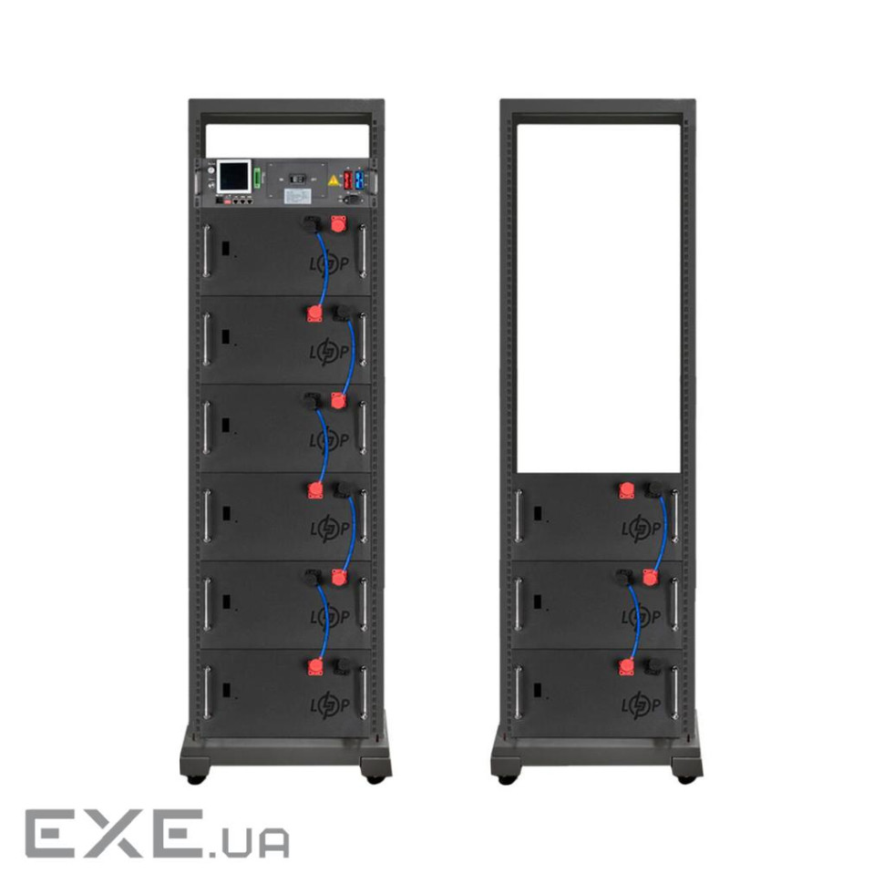 Аккумулятор LP LiFePO4 Battery HVM 460,8V 150Ah (69120 Wh)BMS 125А AB Lrack black (41885)