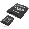 Карта пам'яті PATRIOT microSDHC LX 32GB UHS-I Class 10 + SD-adapter (PSF32GMCSDHC10)